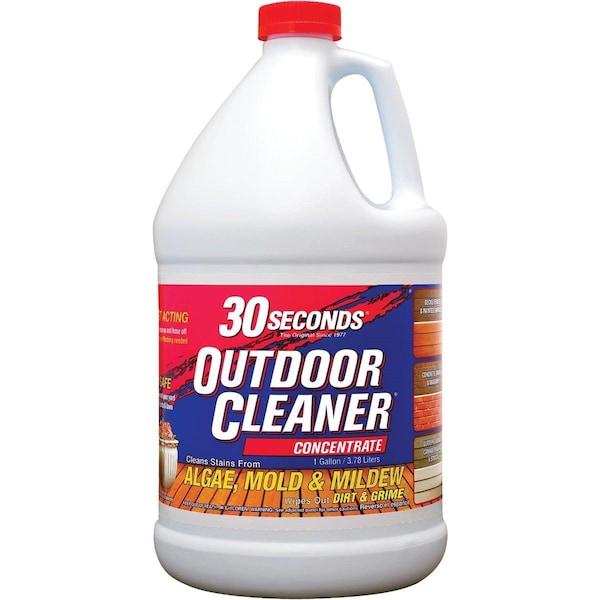 30 Seconds Outdoor Cleaner 1 Gal. Concentrate Algae, Mold & Mildew Stain Remover 1G30S - main